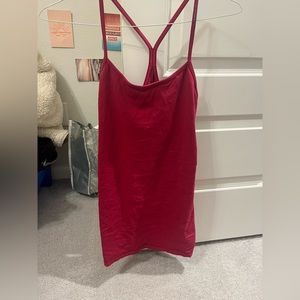 Pink Lulu tank top